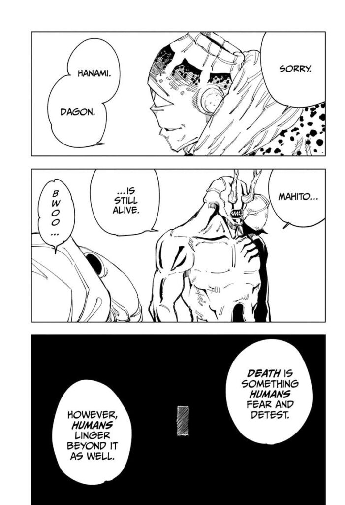  ujutsu Kaisen, Chapter 116