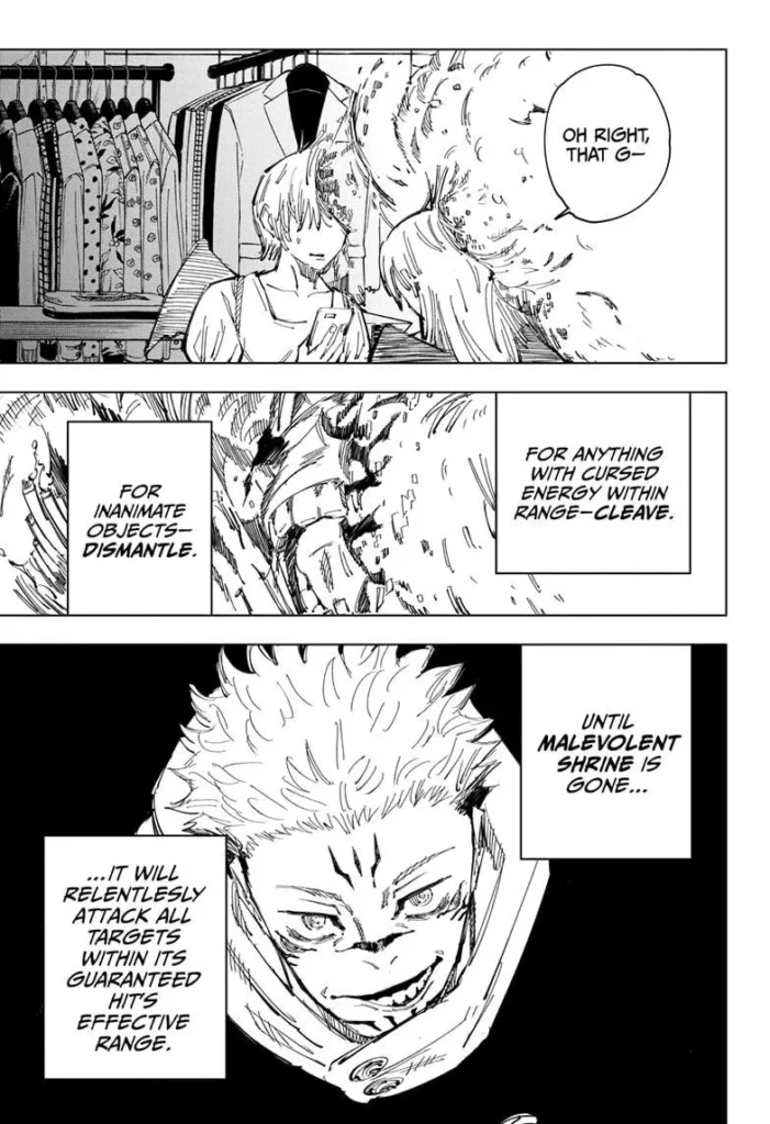 Jujutsu Kaisen, Chapter 119
