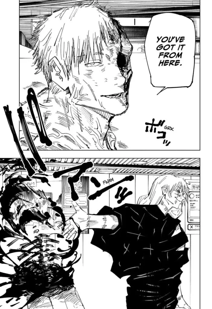 Jujutsu Kaisen, Chapter 120