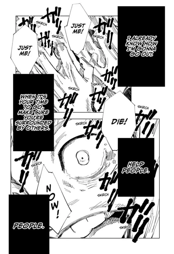 Jujutsu Kaisen, Chapter 120
