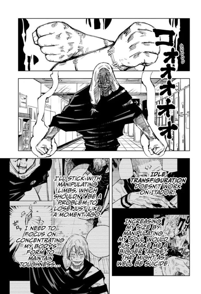 Jujutsu Kaisen, Chapter 121
