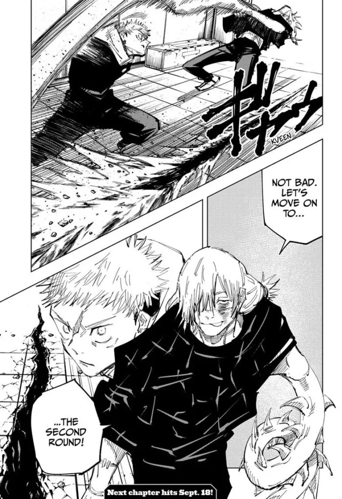 Jujutsu Kaisen, Chapter 121
