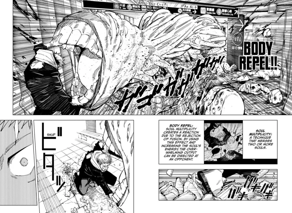 Jujutsu Kaisen, Chapter 121
