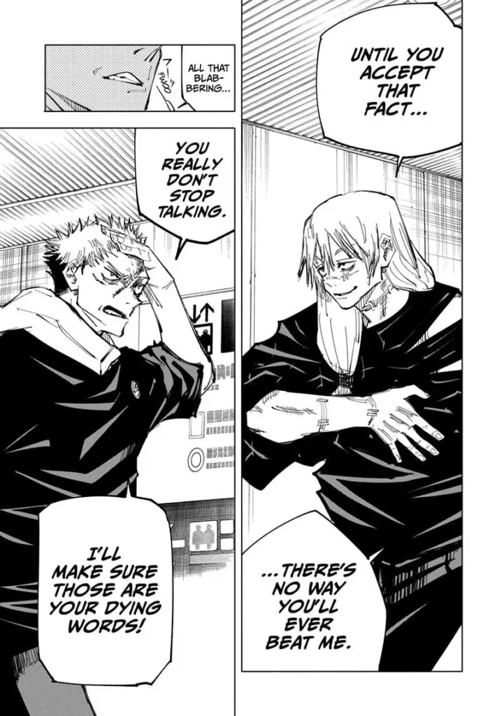Jujutsu Kaisen, Chapter 121

