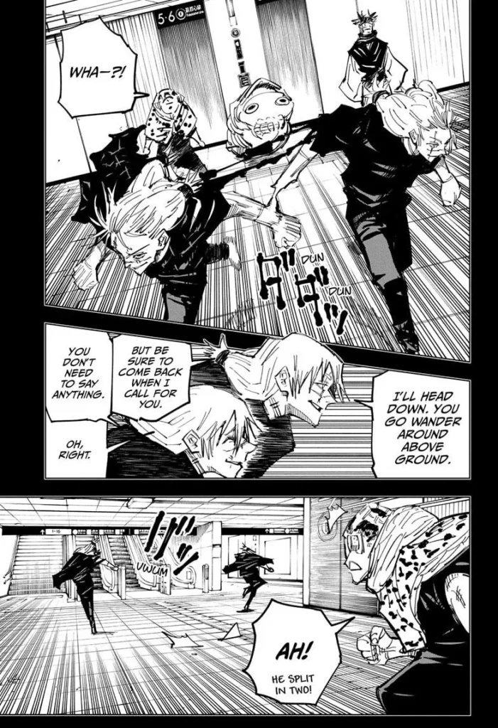 Jujutsu Kaisen, Chapter 122
