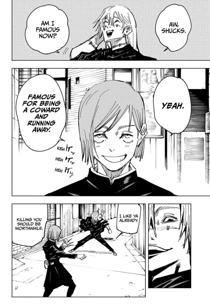 Jujutsu Kaisen, Chapter 122
