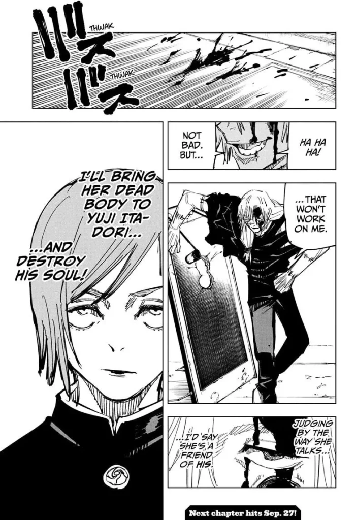 Jujutsu Kaisen, Chapter 122
