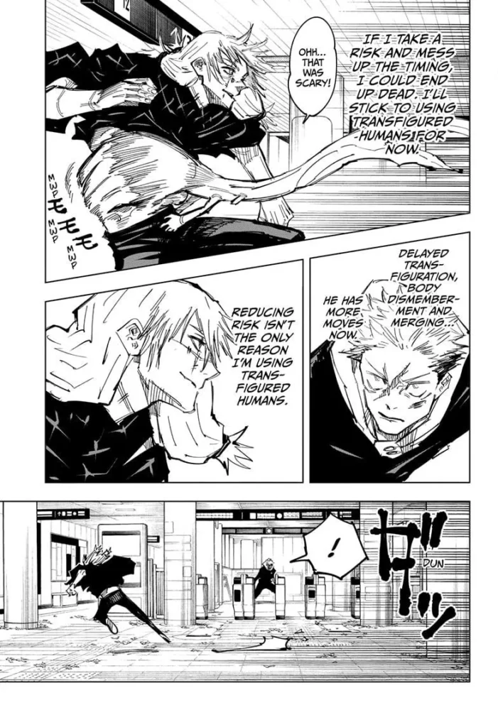 Jujutsu Kaisen, Chapter 122
