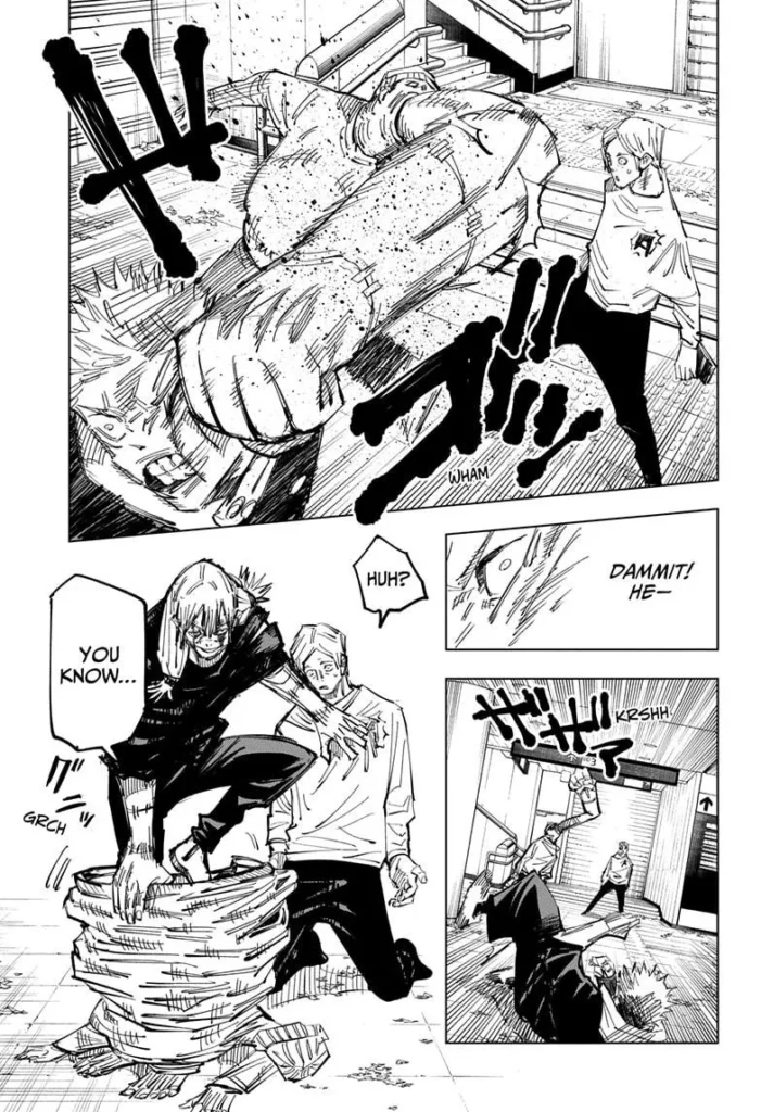 Jujutsu Kaisen, Chapter 122
