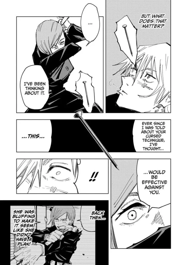 Jujutsu Kaisen, Chapter 123