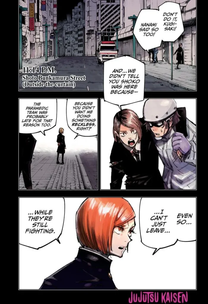 Jujutsu Kaisen, Chapter 123

