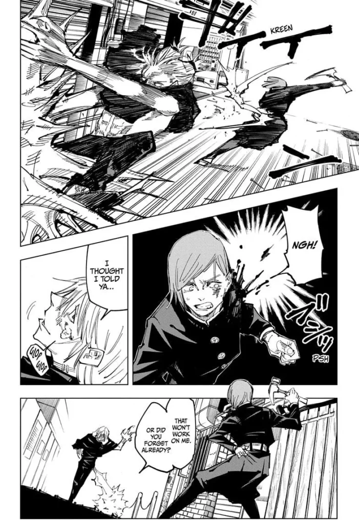 Jujutsu Kaisen, Chapter 123