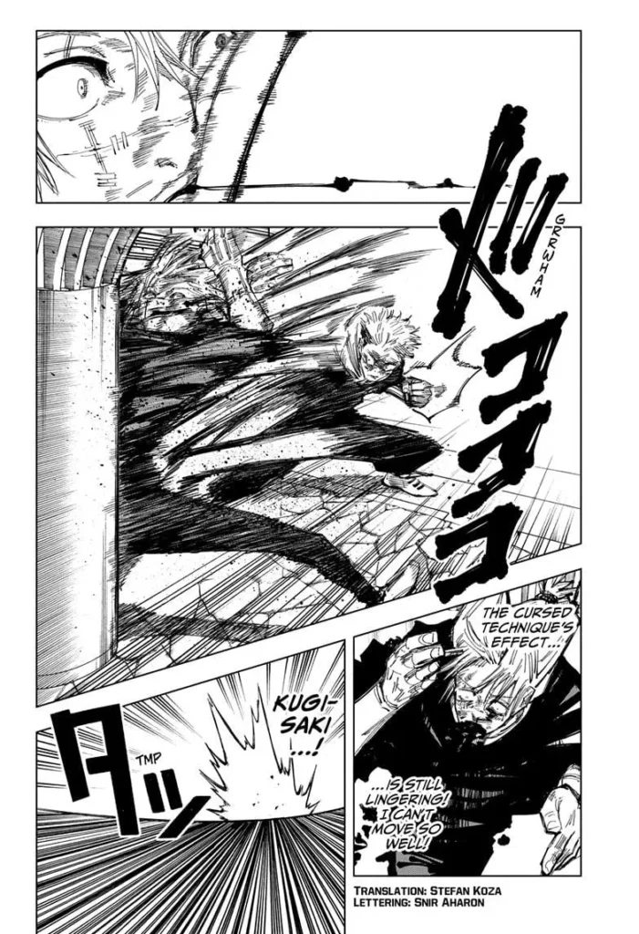 Jujutsu Kaisen, Chapter 124
