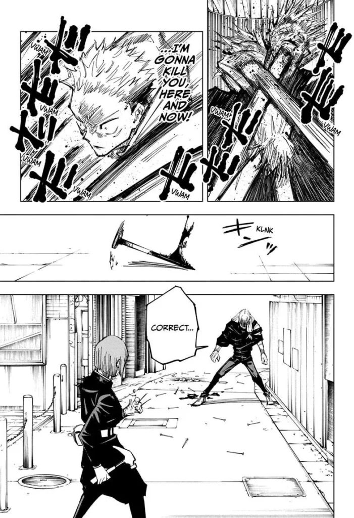 Jujutsu Kaisen, Chapter 124
