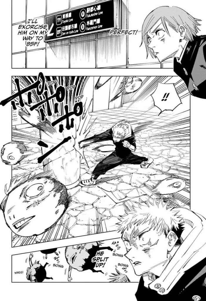 Jujutsu Kaisen, Chapter 124
