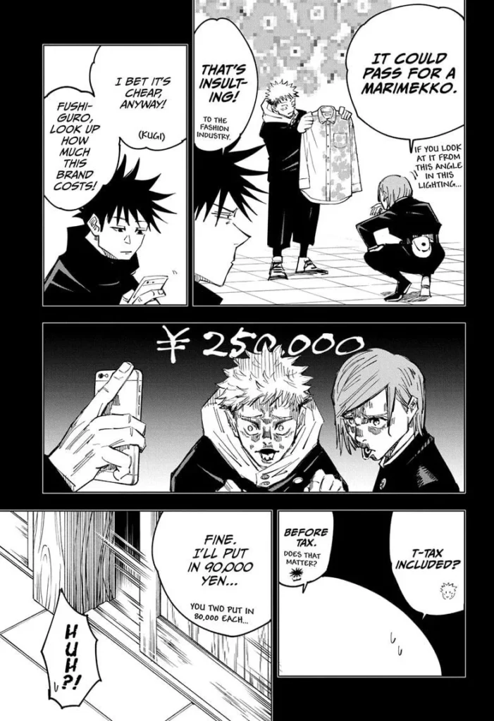 Jujutsu Kaisen, Chapter 126
