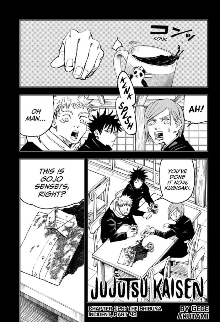 Jujutsu Kaisen, Chapter 126
