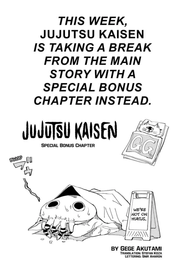 Jujutsu Kaisen Chapter 129.5