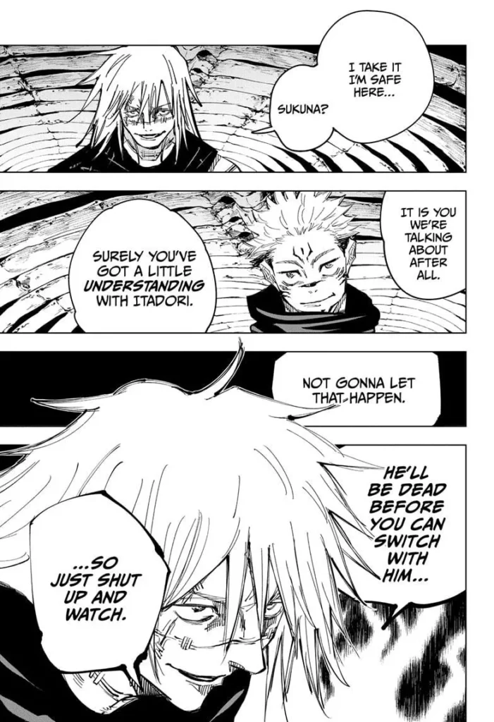 Jujutsu Kaisen, Chapter 130
