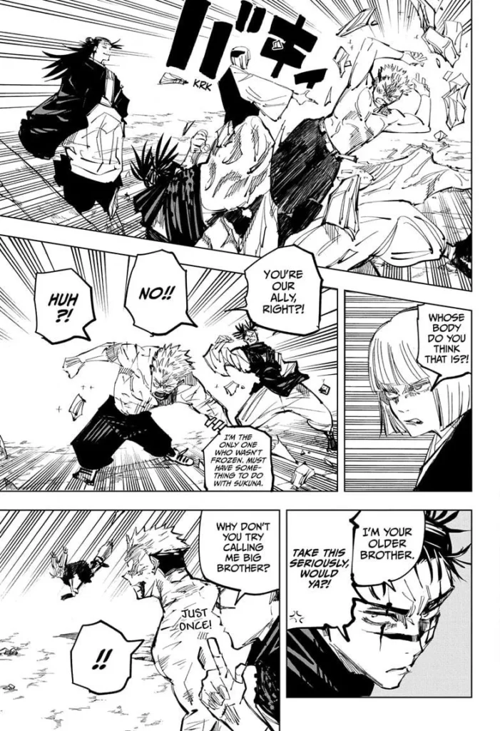 Jujutsu Kaisen Chapter 135