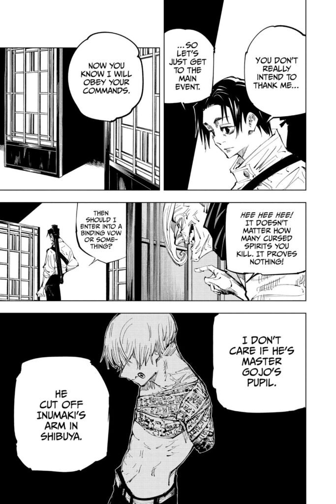 Jujutsu Kaisen Chapter 137