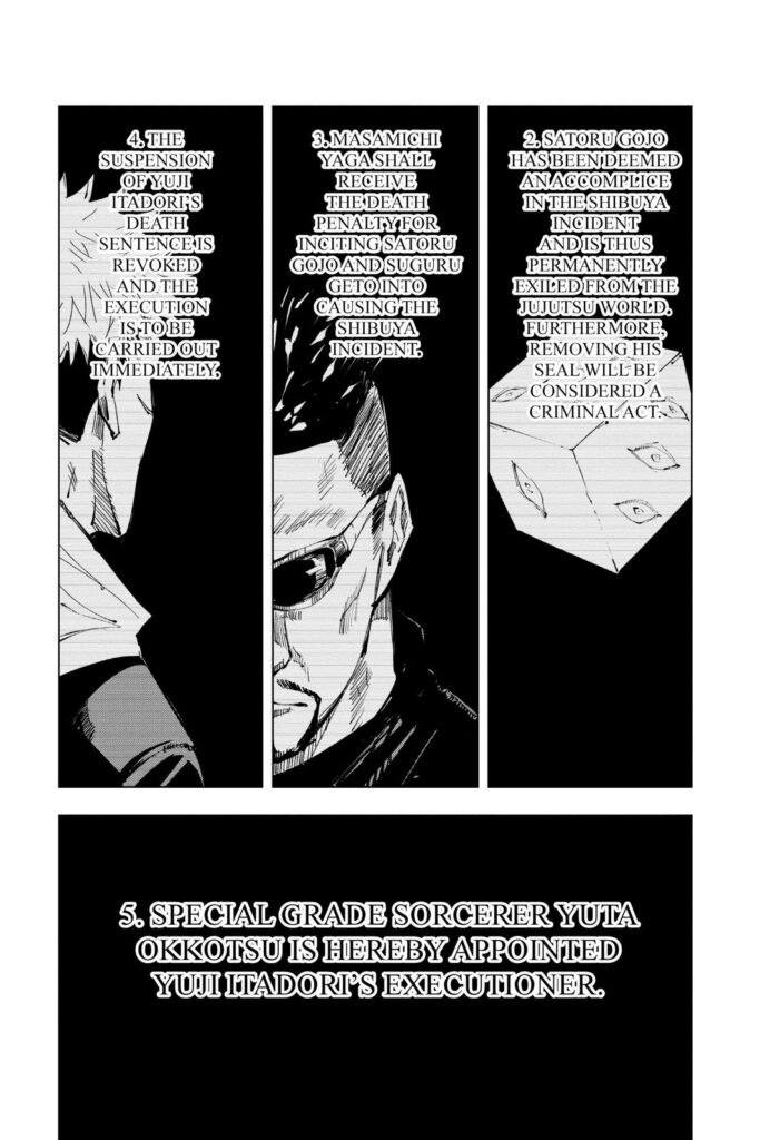 Jujutsu Kaisen Chapter 137