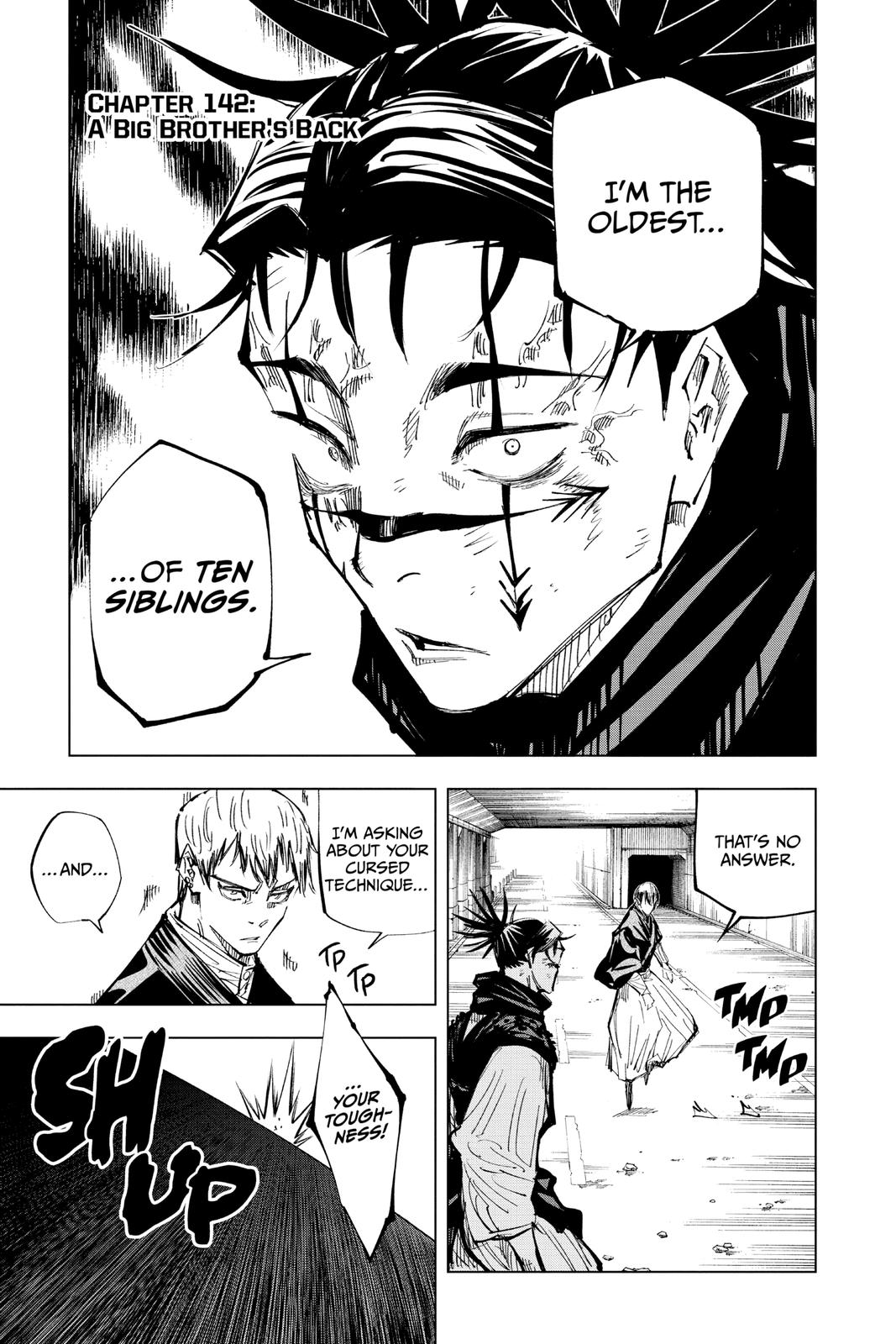 Jujutsu Kaisen Chapter 142