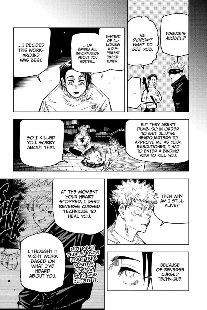 Jujutsu Kaisen Chapter 143