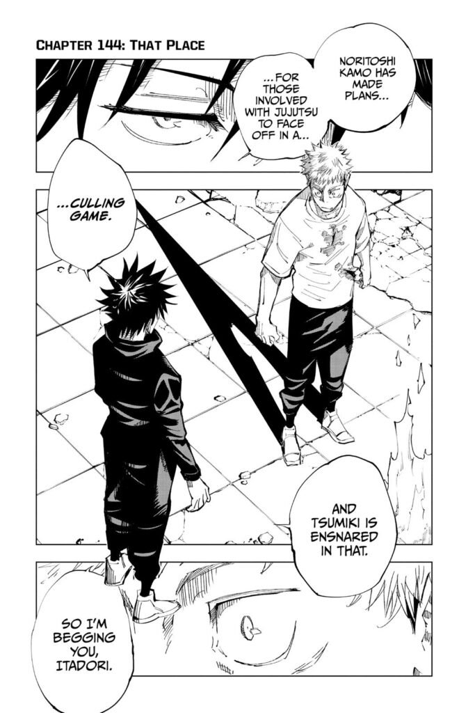 Jujutsu Kaisen Chapter 144