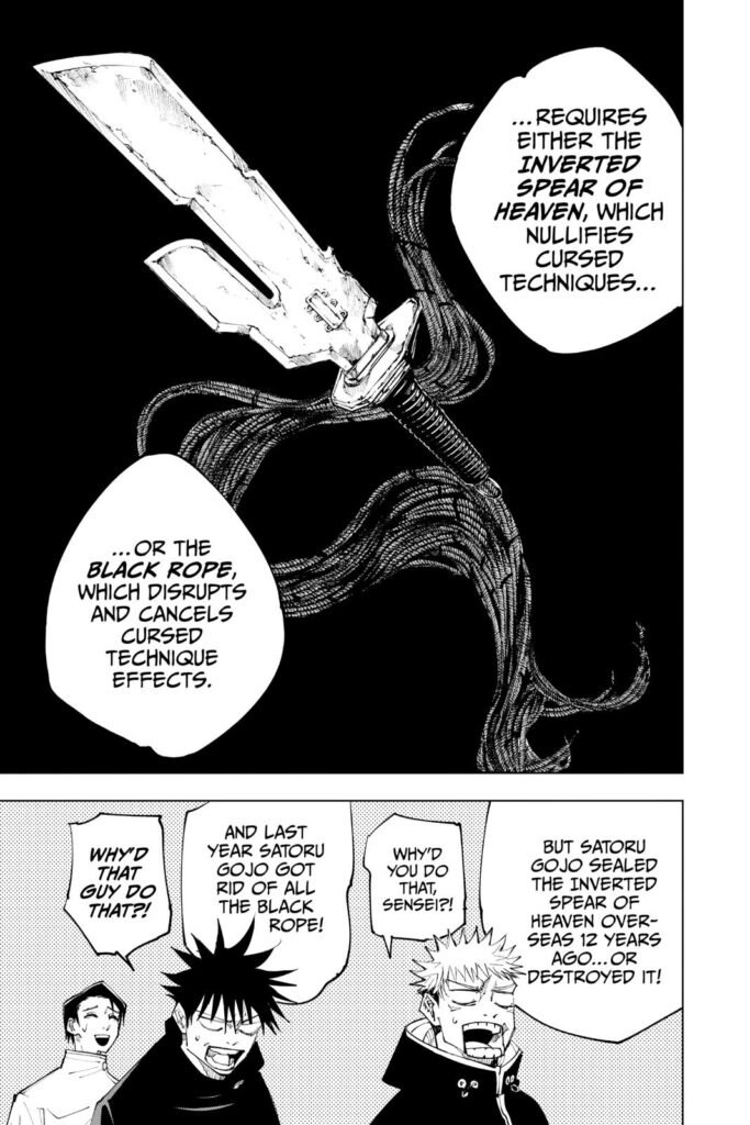 Jujutsu Kaisen Chapter 145