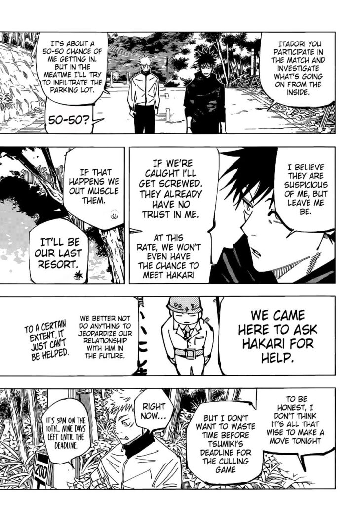 Jujutsu Kaisen Manga Chapter 153