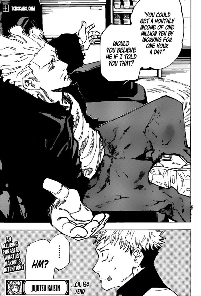 Jujutsu Kaisen Manga Chapter 154