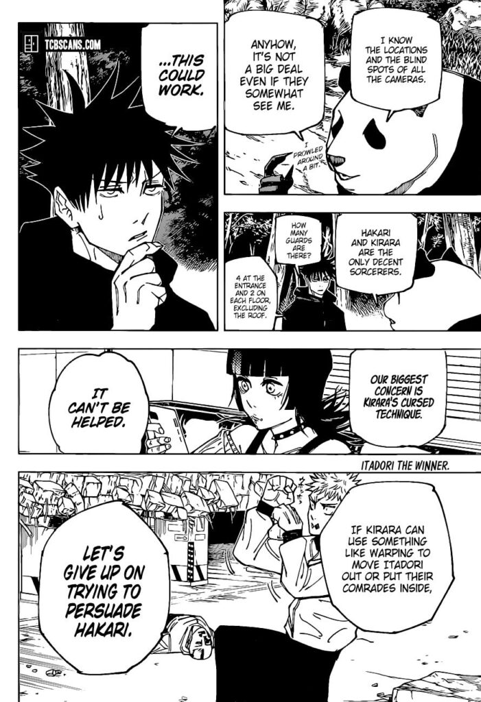 Jujutsu Kaisen Manga Chapter 154