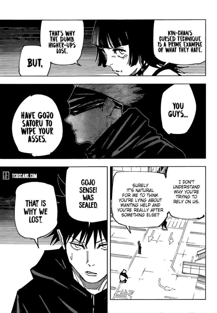 Jujutsu Kaisen Manga Chapter 155
