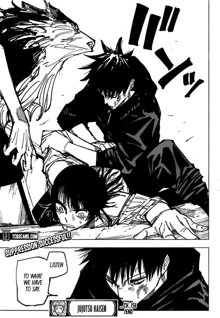 Jujutsu Kaisen Manga Chapter 156
