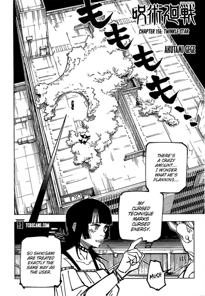 Jujutsu Kaisen Manga Chapter 157