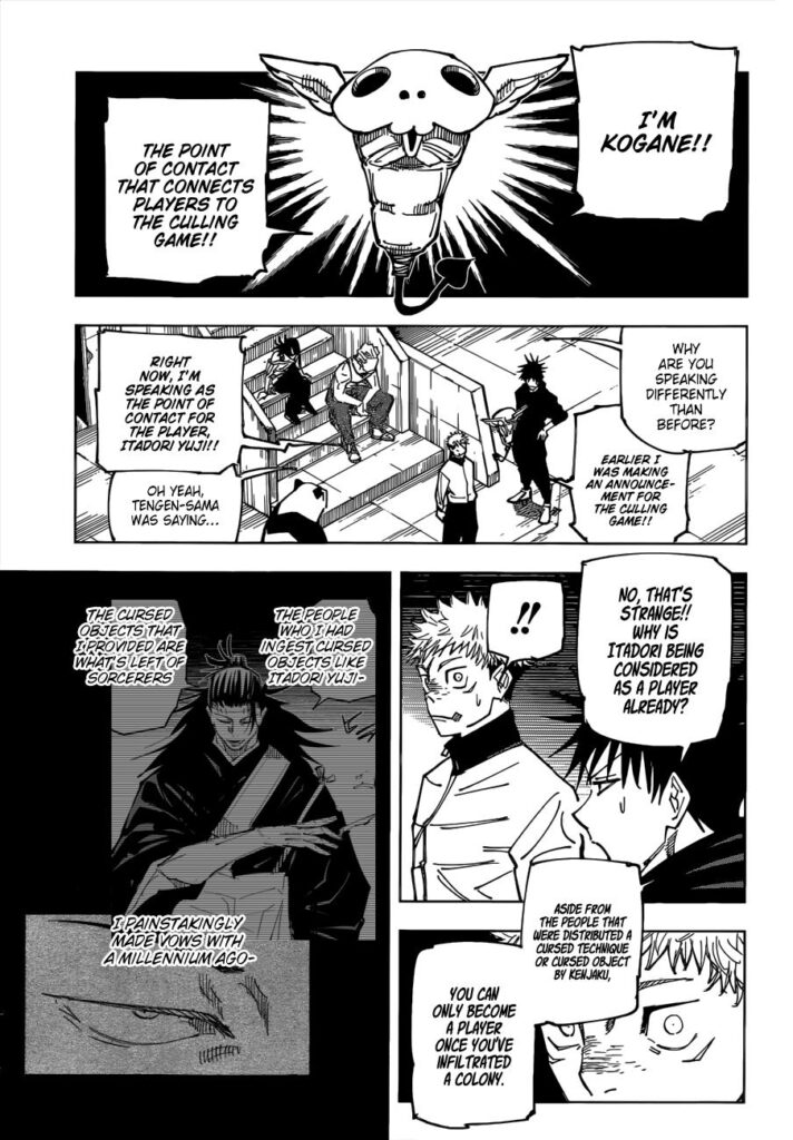 Jujutsu Kaisen Manga Chapter 158