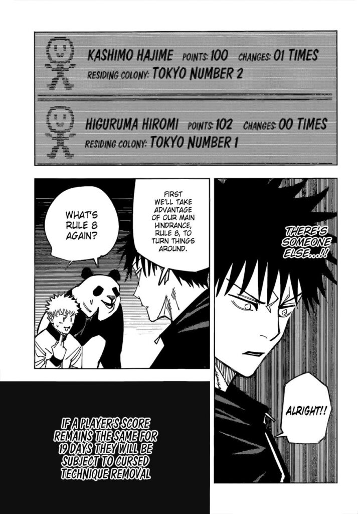 Jujutsu Kaisen Manga Chapter 158