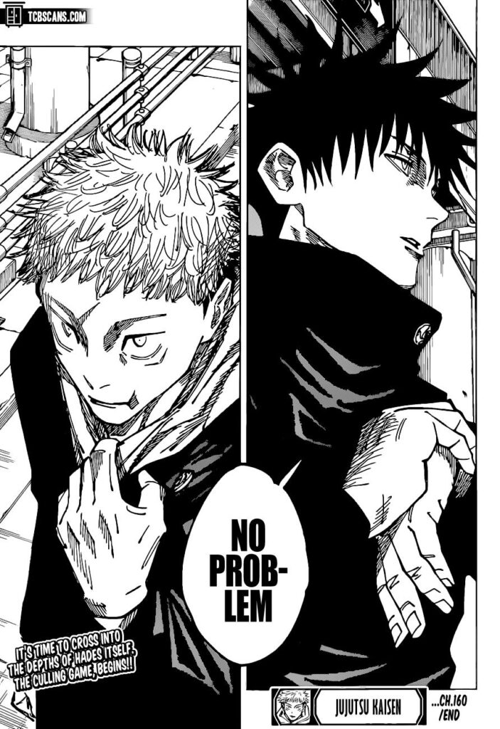 Jujutsu Kaisen Manga Chapter 160