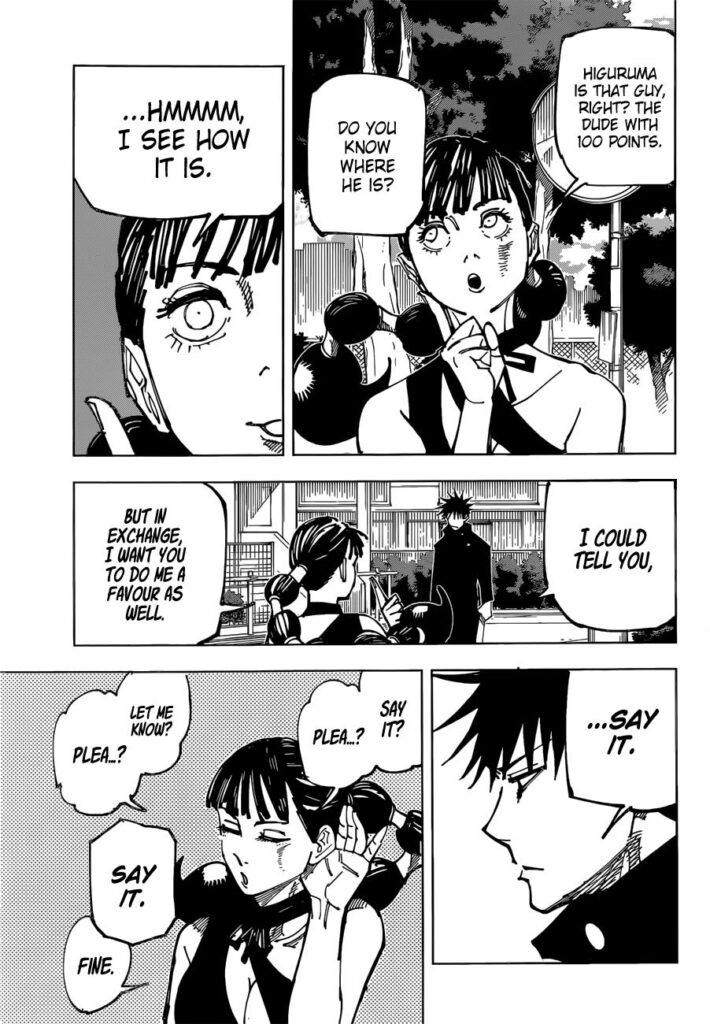 Jujutsu Kaisen Manga Chapter 161
