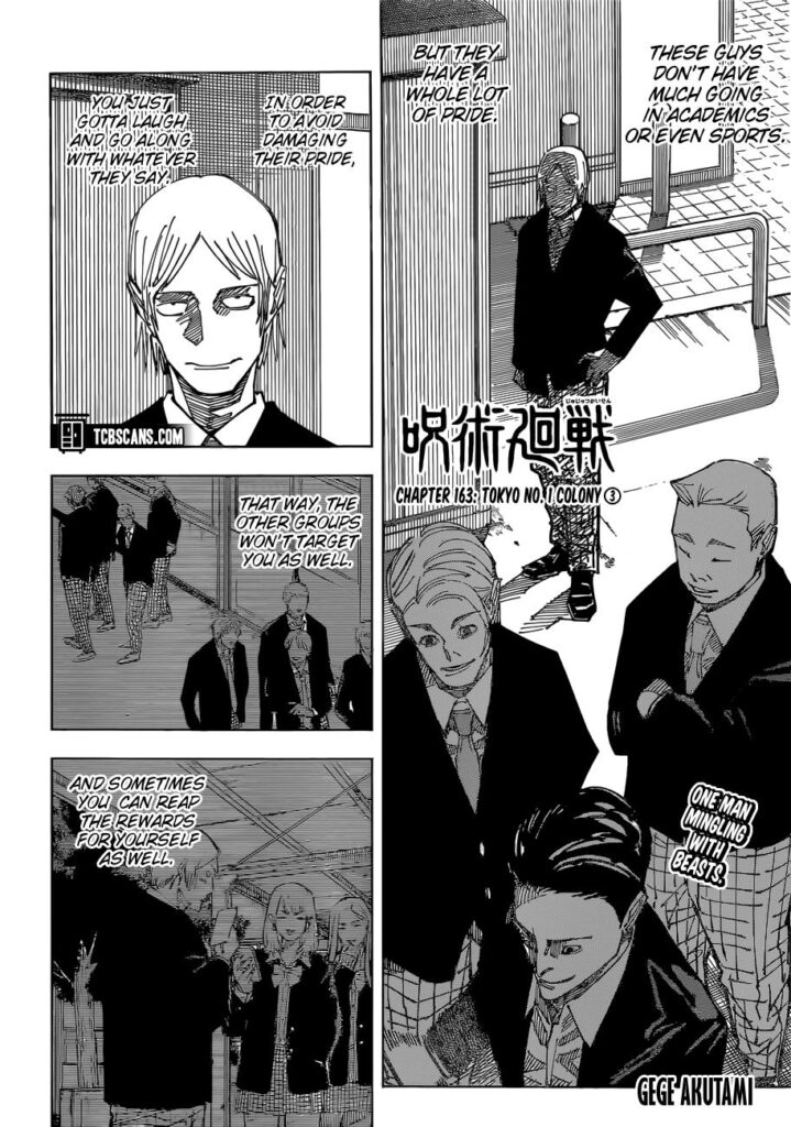 Jujutsu Kaisen Manga Chapter 163
