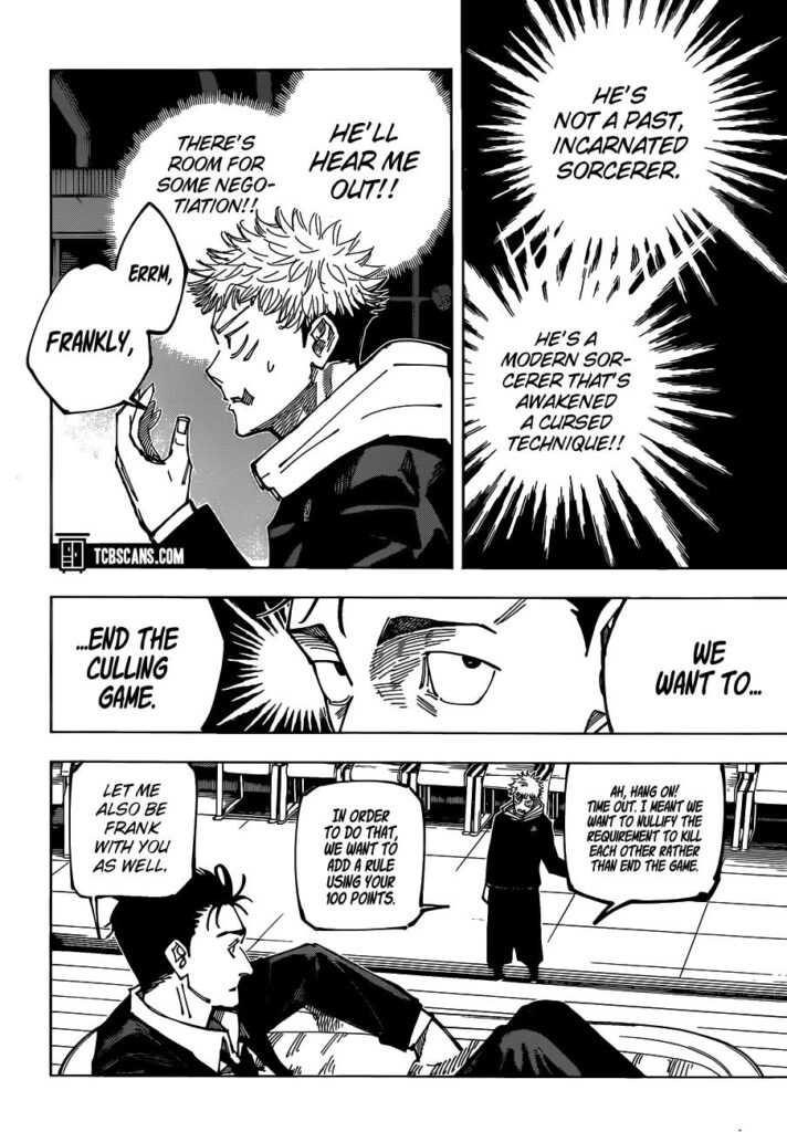 Jujutsu Kaisen Manga Chapter 163
