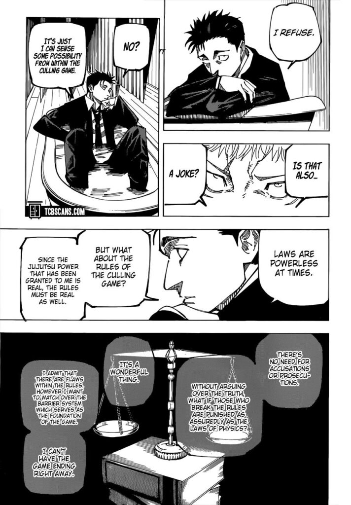 Jujutsu Kaisen Manga Chapter 163
