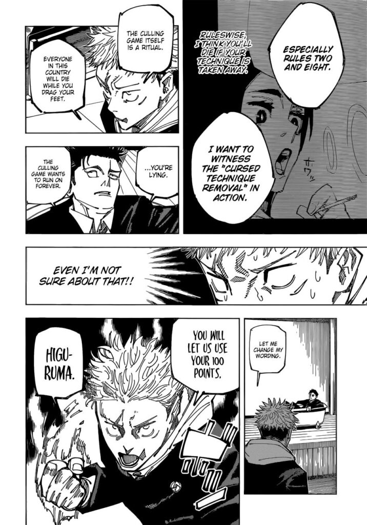 Jujutsu Kaisen Manga Chapter 163
