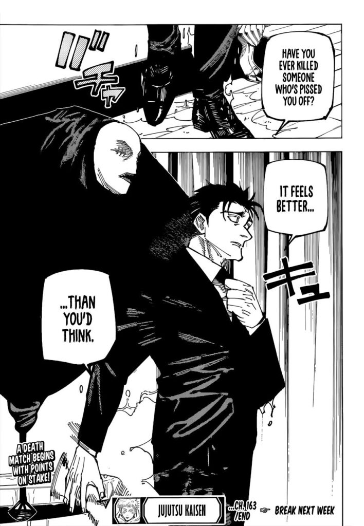 Jujutsu Kaisen Manga Chapter 163

