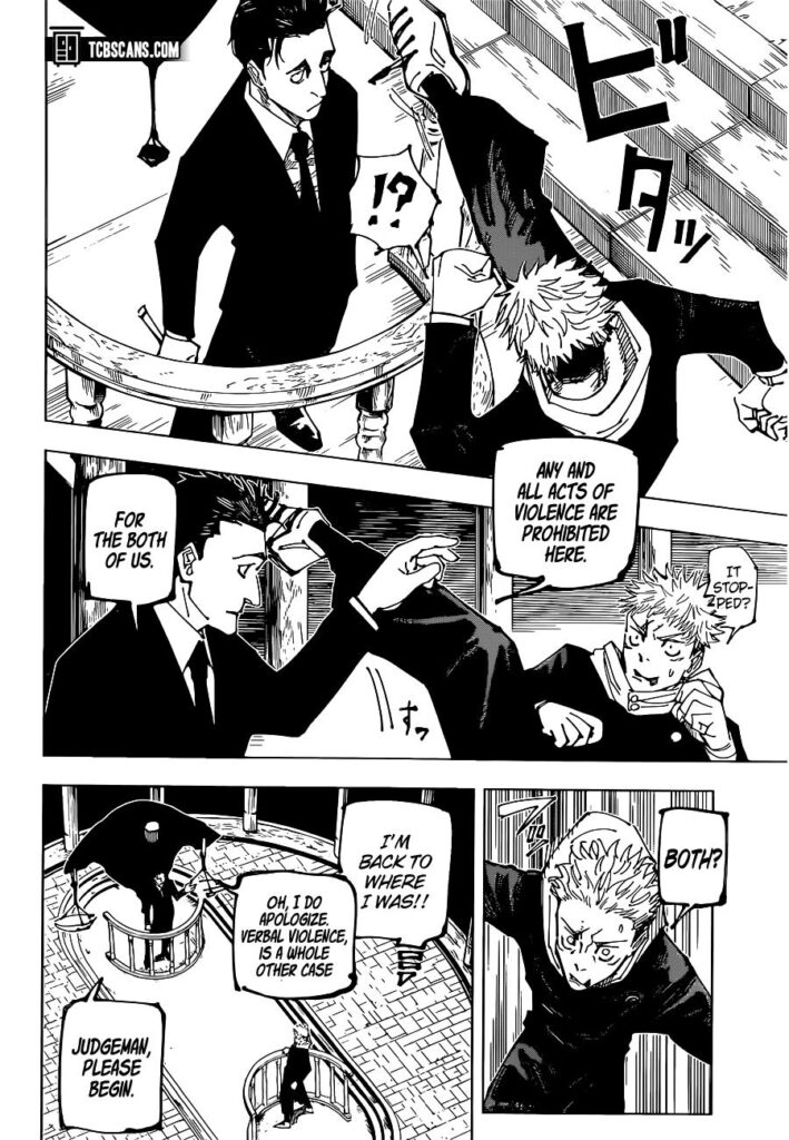 Jujutsu Kaisen Manga Chapter 164
