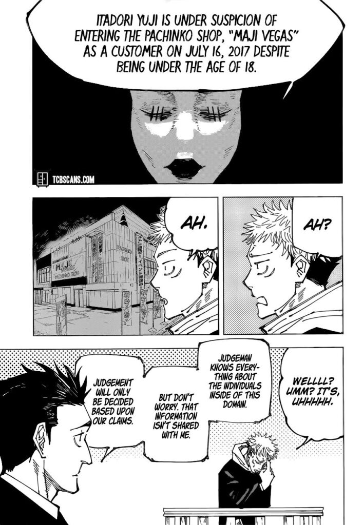 Jujutsu Kaisen Manga Chapter 164
