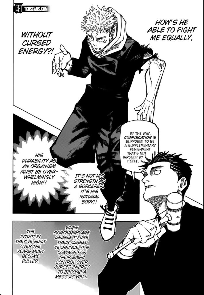 Jujutsu Kaisen Manga Chapter 165
