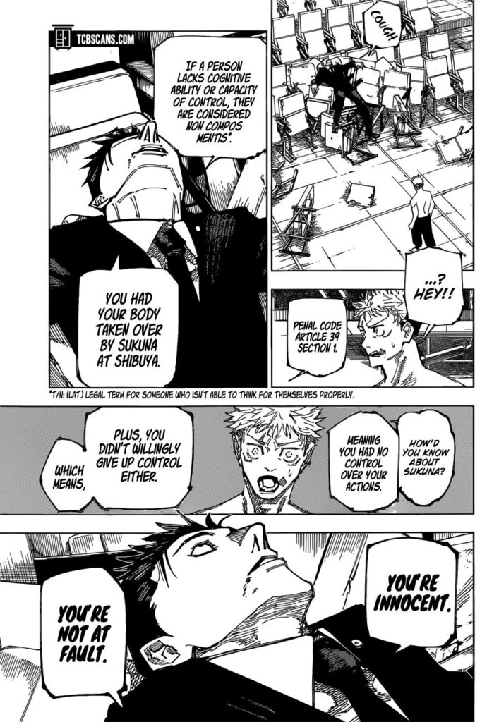 Jujutsu Kaisen Manga Chapter 166
