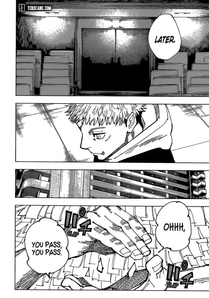 Jujutsu Kaisen Manga Chapter 167